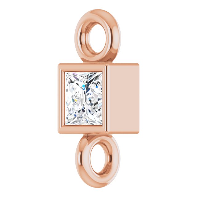 .07 CT Lab-Grown Diamond Link, 2.8 mm x 6.65 mm