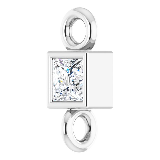 .05 CT Lab-Grown Diamond Link, 2.5 mm x 6.34 mm