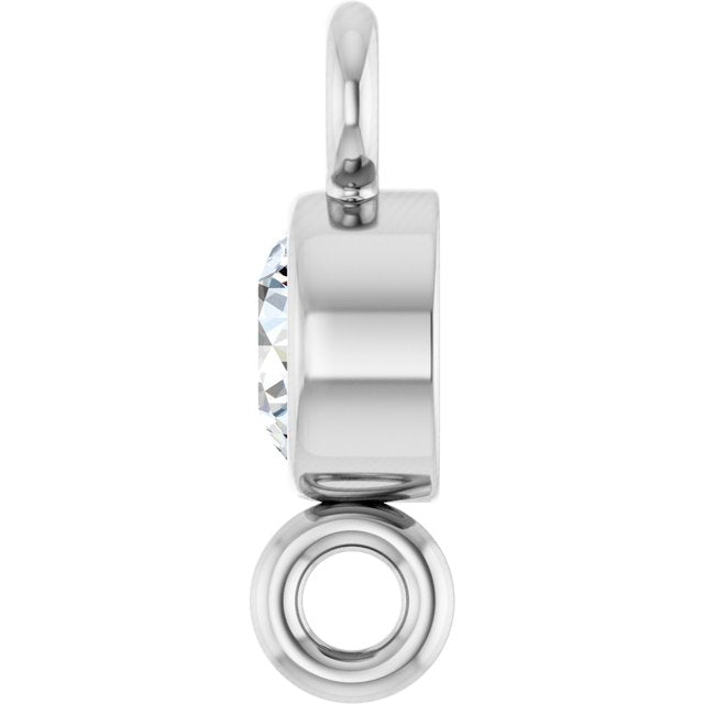 .07 CT Lab-Grown Diamond Link, 3.2 mm x 7.2 mm