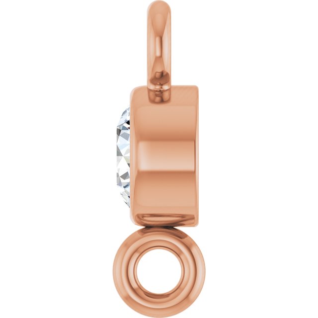 .07 CT Lab-Grown Diamond Link, 3.2 mm x 7.2 mm