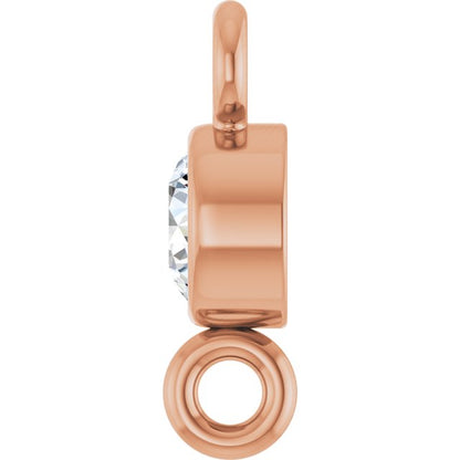 .07 CT Lab-Grown Diamond Link, 3.2 mm x 7.2 mm