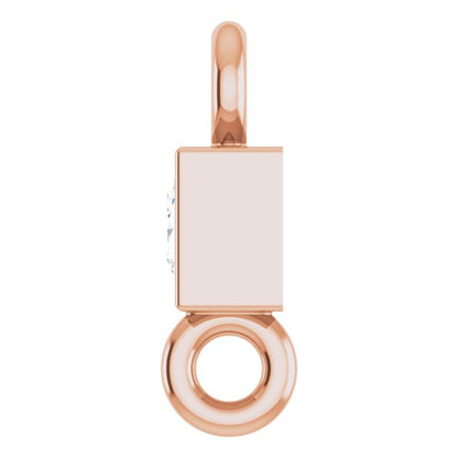 .05 CT Lab-Grown Diamond Link, 2.5 mm x 6.34 mm