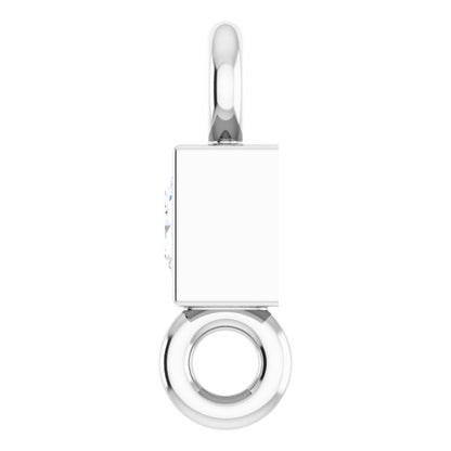 .05 CT Lab-Grown Diamond Link, 2.5 mm x 6.34 mm