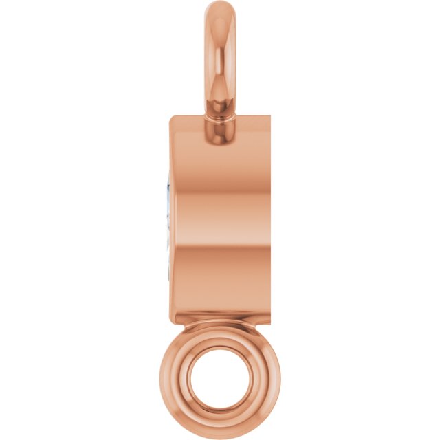 .03 CT Lab-Grown Diamond Link, 2.13 mm x 7.55 mm