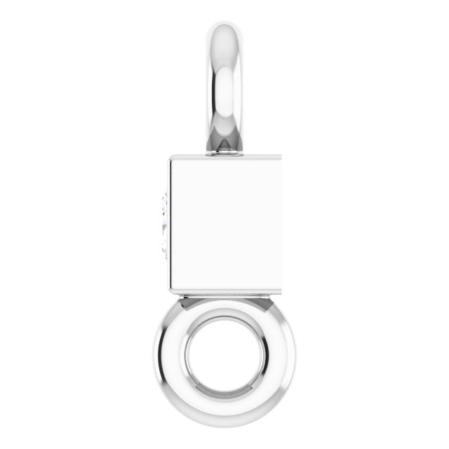 .025 CT Natural Diamond Link, 2.15 mm x 5.83 mm