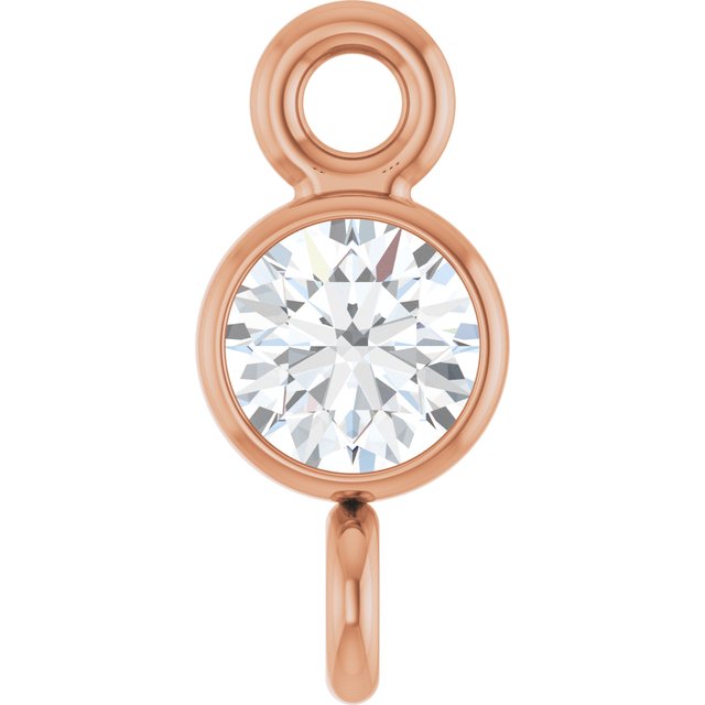 .07 CT Lab-Grown Diamond Link, 3.2 mm x 7.2 mm