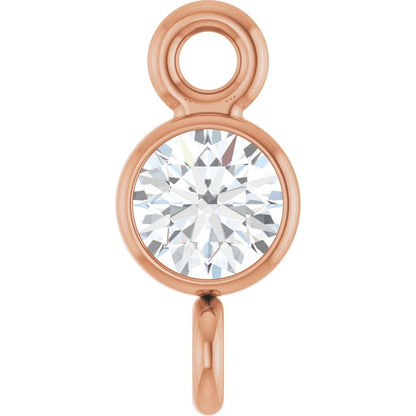 .07 CT Lab-Grown Diamond Link, 3.2 mm x 7.2 mm