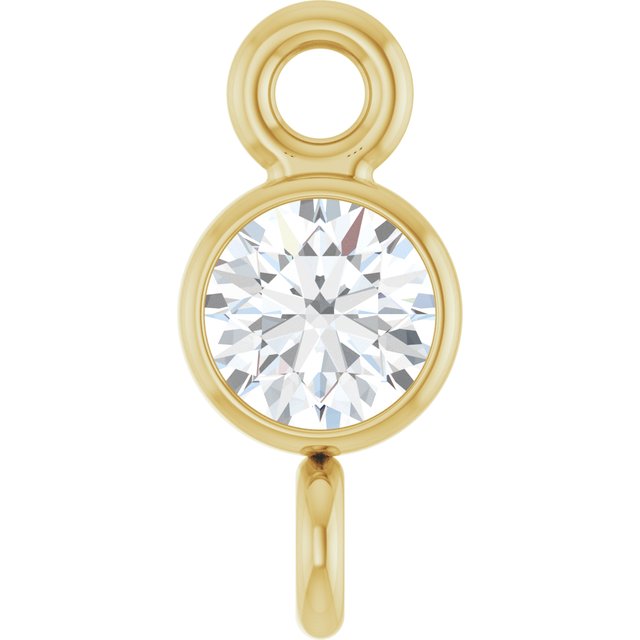 .07 CT Lab-Grown Diamond Link, 3.2 mm x 7.2 mm