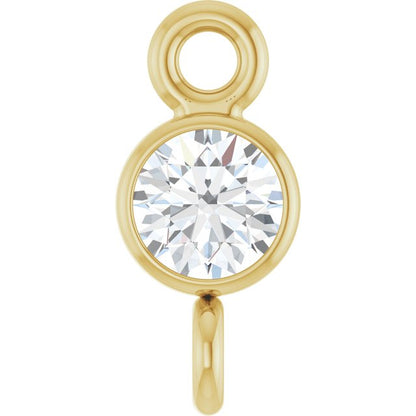 .07 CT Lab-Grown Diamond Link, 3.2 mm x 7.2 mm
