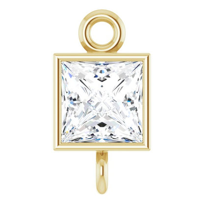 1/3 CT Natural Diamond Link, 4.39 mm x 8.13 mm
