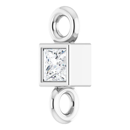 .035 CT Natural Diamond Link