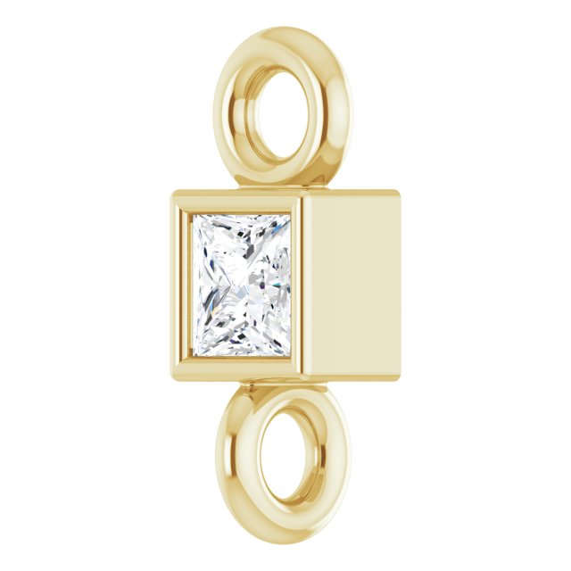 .035 CT Natural Diamond Link