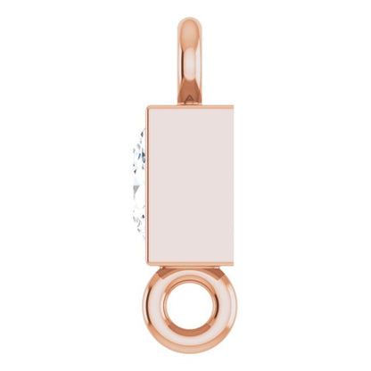 1/6 CT Lab-Grown Diamond Link, 3.5 mm x 7.38 mm