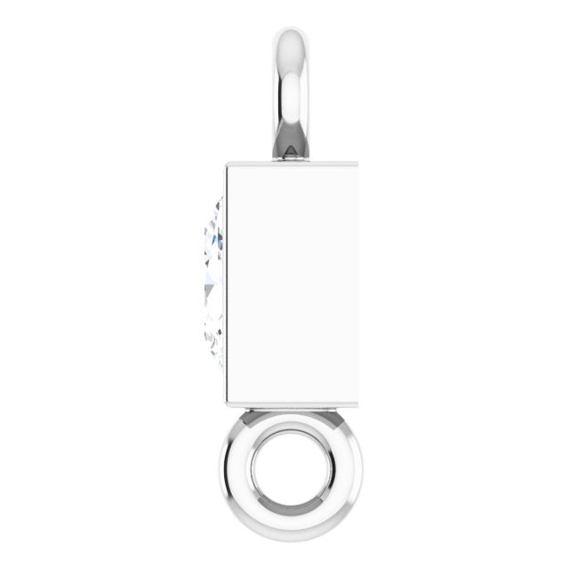 1/6 CT Lab-Grown Diamond Link, 3.5 mm x 7.38 mm