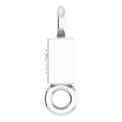 .07 CT Natural Diamond Link, 2.8 mm x 6.65 mm