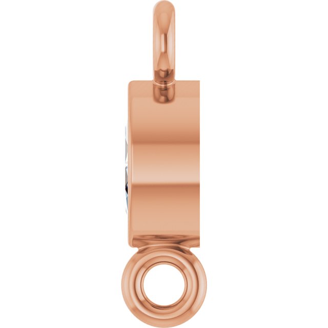 .05 CT Lab-Grown Diamond Link, 2.35 mm x 7.88 mm