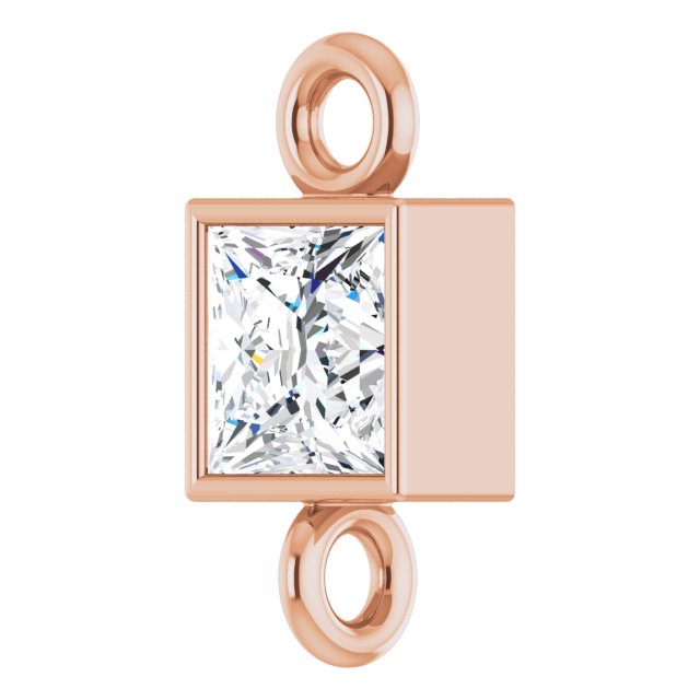 1/6 CT Lab-Grown Diamond Link, 3.5 mm x 7.38 mm