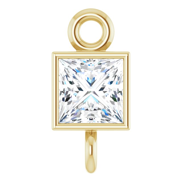 1/6 CT Lab-Grown Diamond Link, 3.5 mm x 7.38 mm