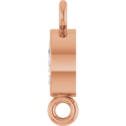 .07 CT Lab-Grown Diamond Link, 2.6 mm x 8.25 mm