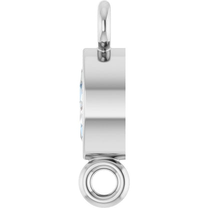 .07 CT Lab-Grown Diamond Link, 2.6 mm x 8.25 mm