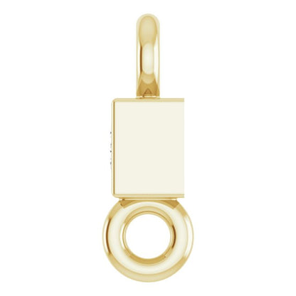 .035 CT Natural Diamond Link