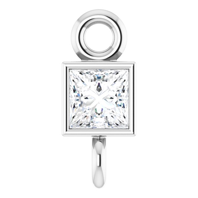 .07 CT Natural Diamond Link, 2.8 mm x 6.65 mm