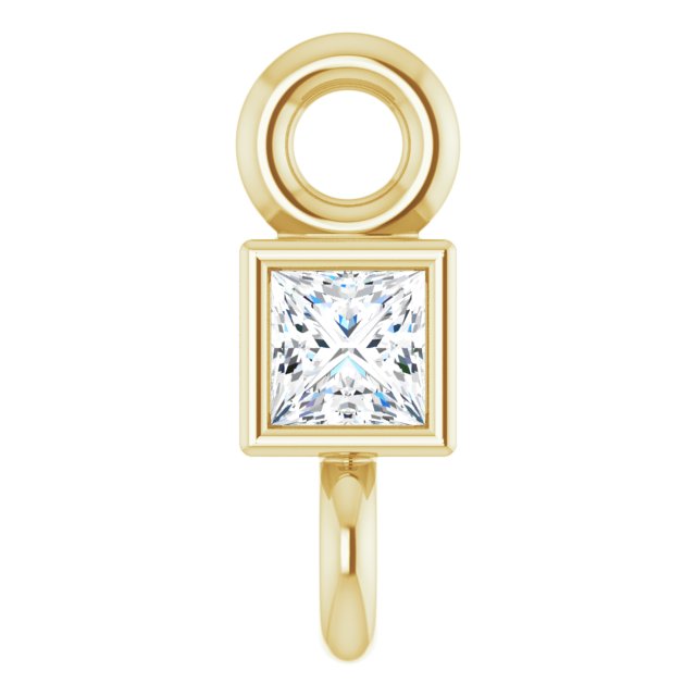 .025 CT Natural Diamond Link, 2.15 mm x 5.83 mm