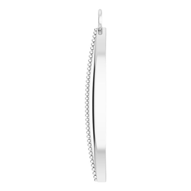 1/8 CTW Natural Diamond Dangle, 6.1 mm x 19.1 mm