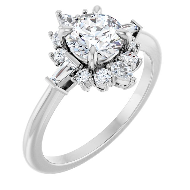 .08 CTW Natural Diamond Matching Band, 7.41 mm