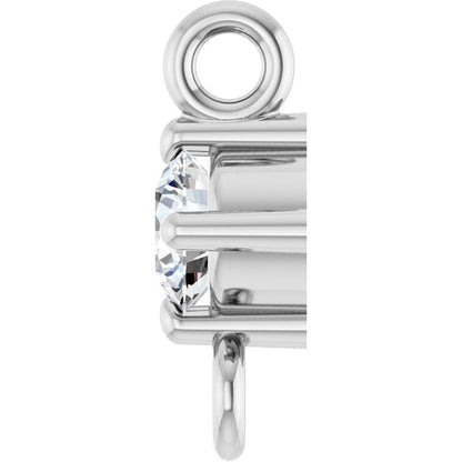 .06 CT Natural Diamond Link, 3.58 mm x 7