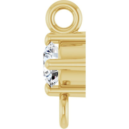 .06 CT Natural Diamond Link, 3.58 mm x 7