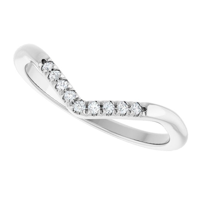 .07 CTW Natural Diamond French-Set Matching Band