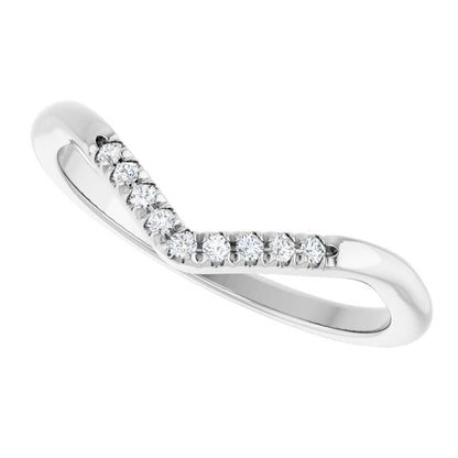 .07 CTW Natural Diamond French-Set Matching Band