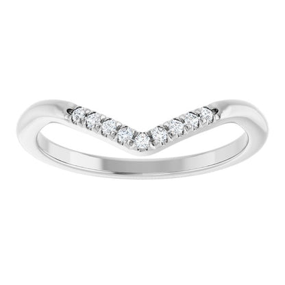 .07 CTW Natural Diamond French-Set Matching Band