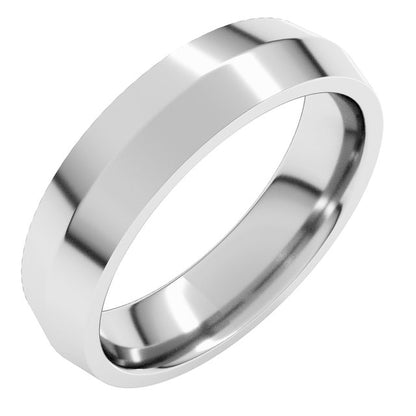 Continuum Sterling Silver Comfort-Fit Knife Band