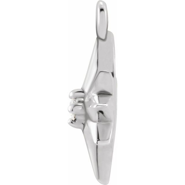 .005 CT Lab-Grown Diamond Star Dangle