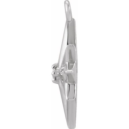 .005 CT Natural Diamond Star Dangle
