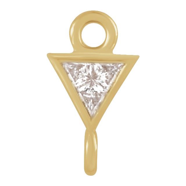 .06 CT Natural Diamond Bezel-Set Link
