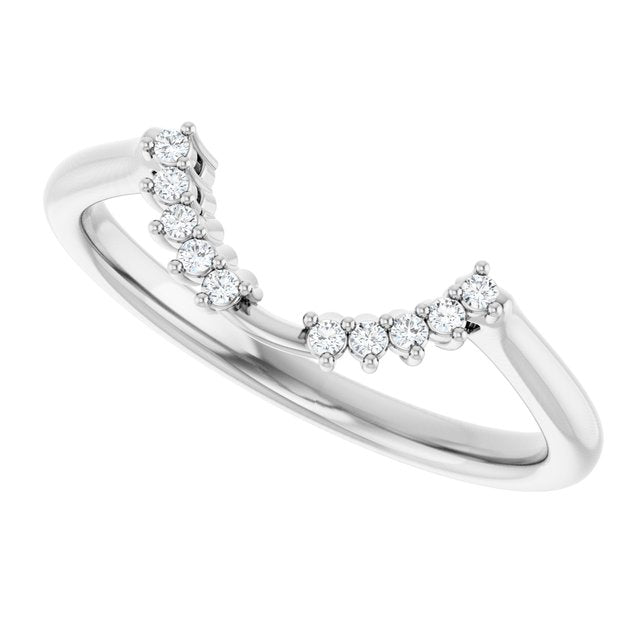 .04 CTW Natural Diamond Matching Band, 5.01 mm