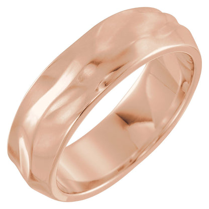 Textured Band, 6 mm