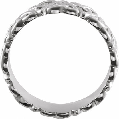 Celtic-Inspired Band, 6 mm (52208)