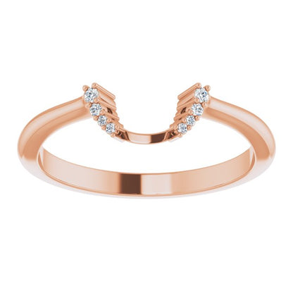 .03 CTW Natural Diamond Matching Band, 2.96 mm