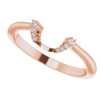 .03 CTW Natural Diamond Matching Band, 2.96 mm