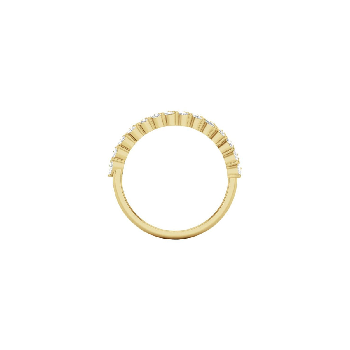 7/8 CTW Natural Diamond Double Row Anniversary Band