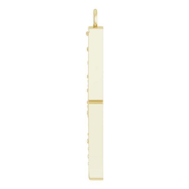 .08 CTW Lab-Grown Diamond Lightning Bolt Dangle