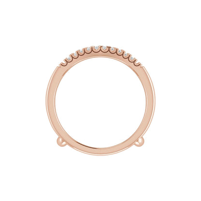 1/4 CTW Natural Diamond Ring Guard, Style 7