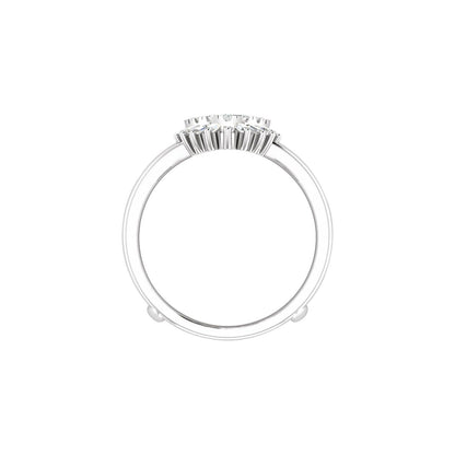 1/2 CTW Natural Diamond Ring Guard, Style 6