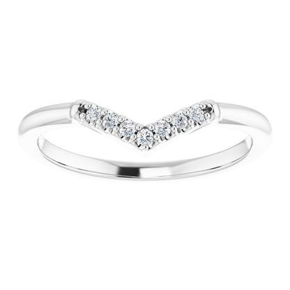 .06 CTW Natural Diamond Matching Band, 4.14 mm