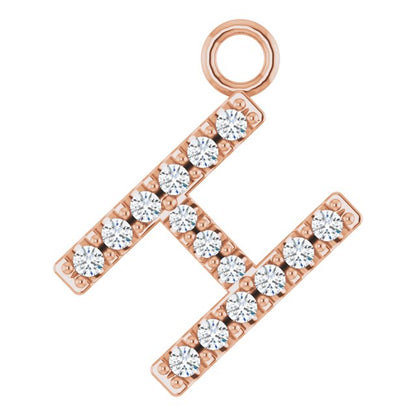 .05 CTW Lab-Grown Diamond Initial Dangle