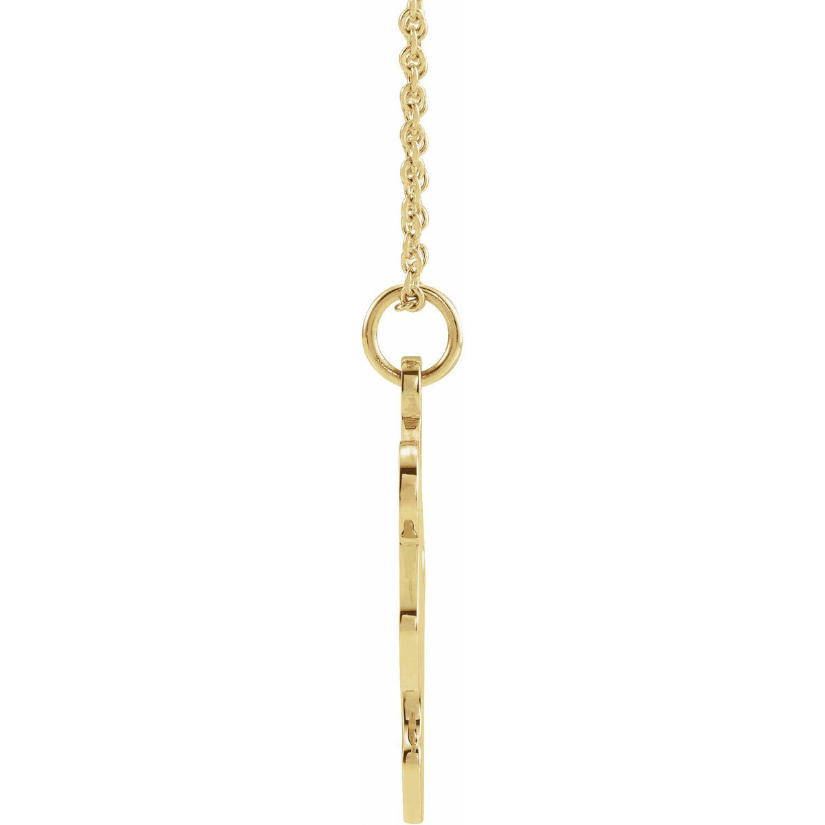 Engravable Puzzle Piece 16-18" Necklace
